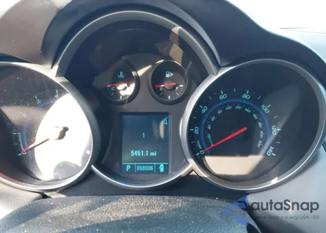 2011 Chevrolet Cruze Lt из США, поврежденный, VIN 1G1PF5S98B7156893